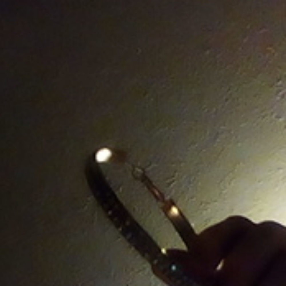 A gold bracelet